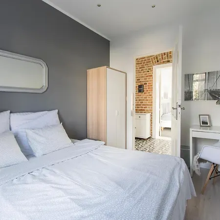 شقة Apartament W Kamienicy غدانسك